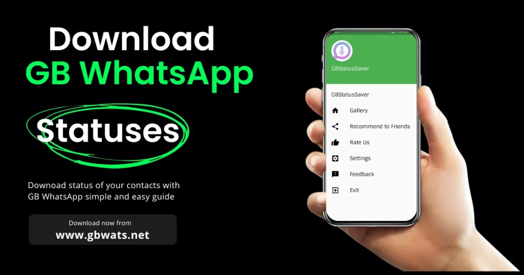 Download GB WhatsApp statuses