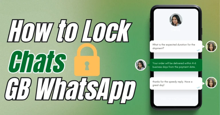 How to lock gb whatsapp chats