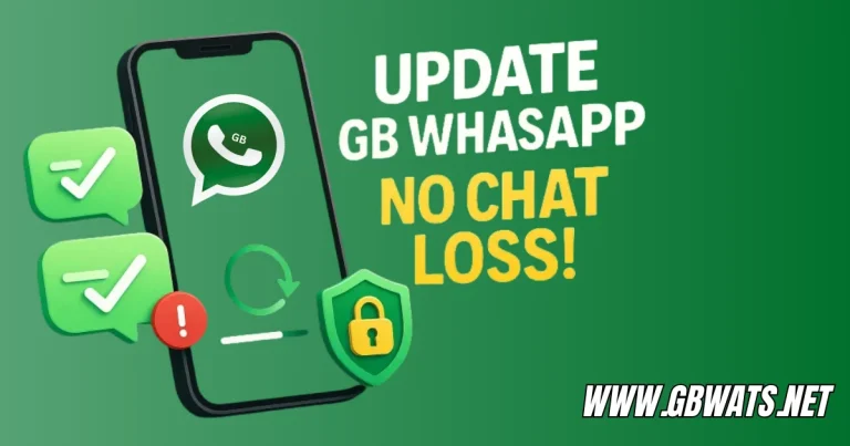 Update GB WhatsApp without losing chats